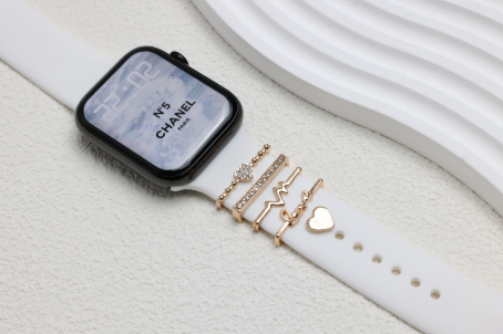 Strap DIY Decorative Buckle Silicone Watch Accessories