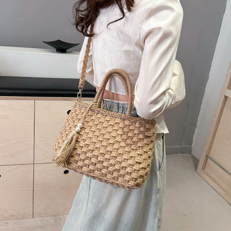 Women's Fashion Personality Hand-Carrying Woven Bag