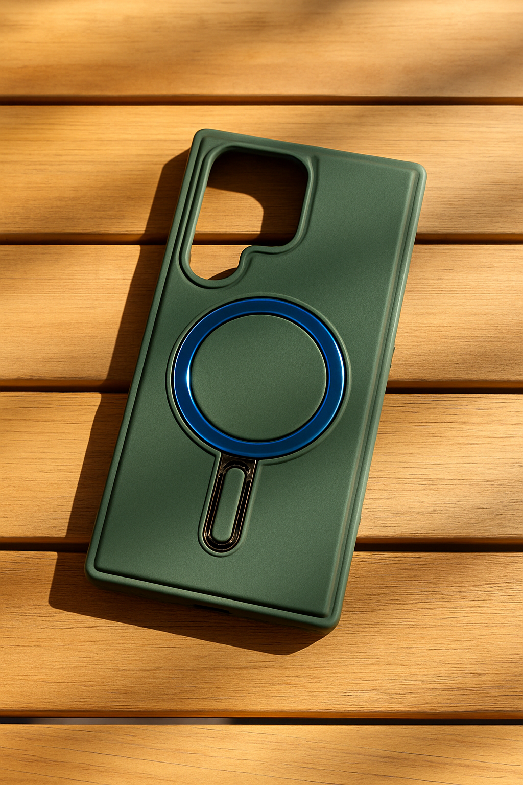 Magnetic Ring Stand Case