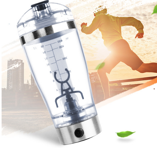 Electric Protein Shake Stirrer USB Shake Bottle Milk Coffee Blender Kettle Sports And Fitness Charging Electric Shaker Cup