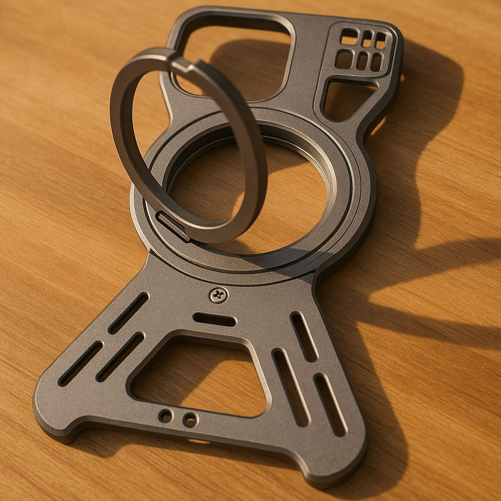 Metal Ring Armor Frame iPhone Case