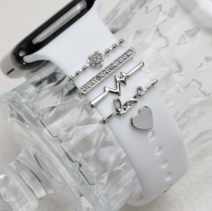 Strap DIY Decorative Buckle Silicone Watch Accessories