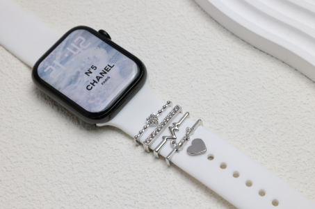 Strap DIY Decorative Buckle Silicone Watch Accessories