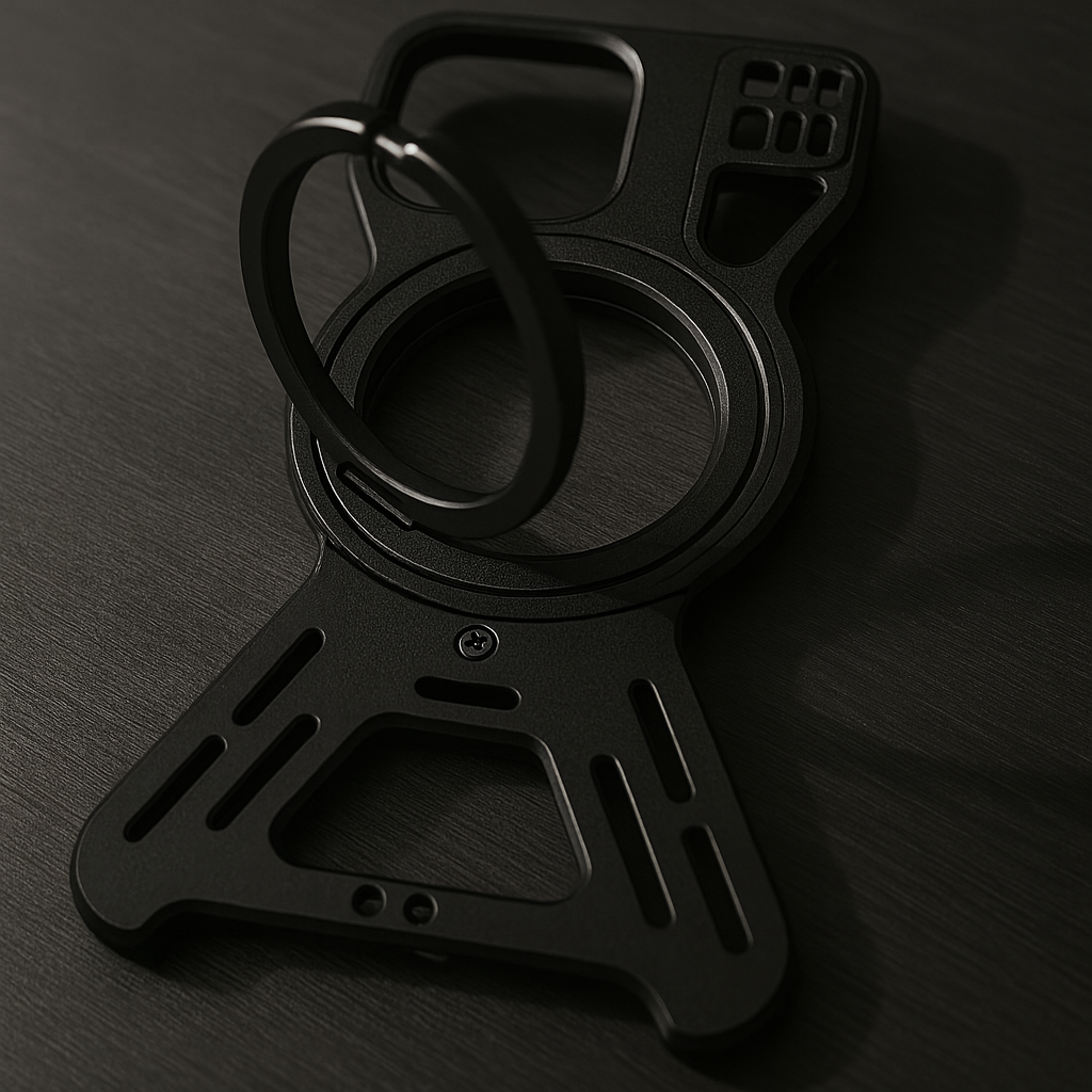 Metal Ring Armor Frame iPhone Case