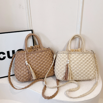 Women's Fashion Personality Hand-Carrying Woven Bag