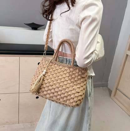 Women's Fashion Personality Hand-Carrying Woven Bag