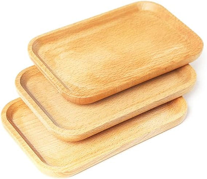 Rectengular Wooden Serving Tray