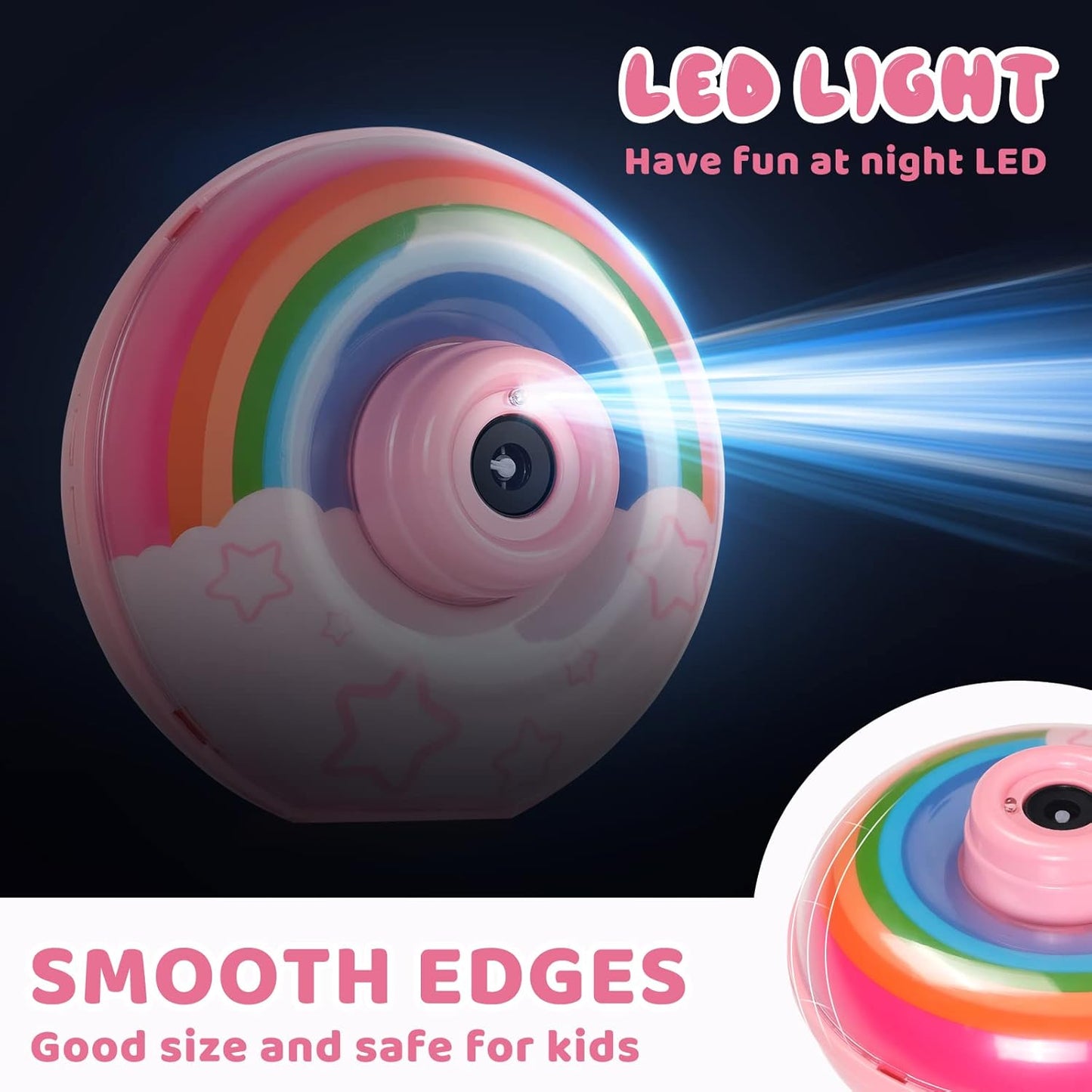 Rainbow Bubble Machine