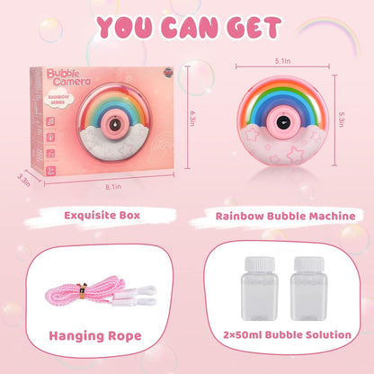 Rainbow Bubble Machine