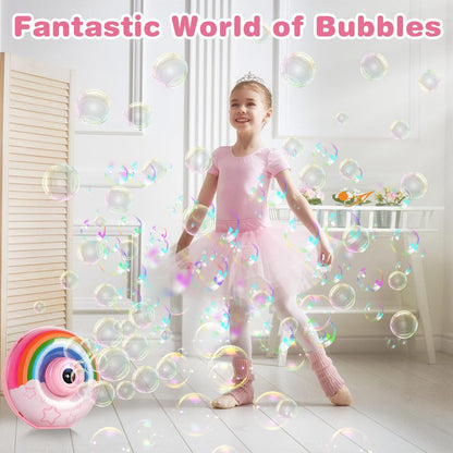 Rainbow Bubble Machine
