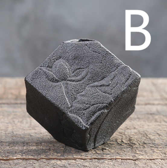 Stoneware Zen Chinese Flower Arrangement Vase