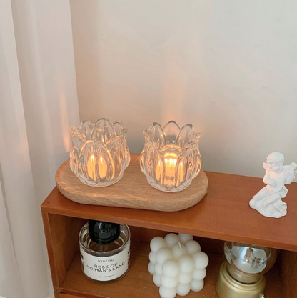 Tulip Candle Holder Home Decor Ornament