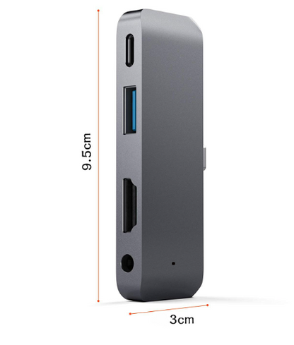 Compatible with Apple, Suitable For Ipad Pro Hub USBC To HDMI 3.5 Usb Pd Hub Typec Docking Station