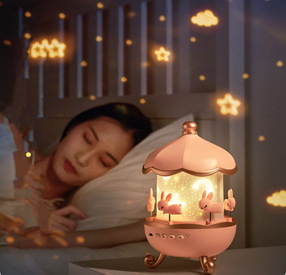 Cartoon Music Spinning Rabbit Projector